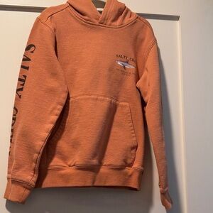 Salty Crew Rust Hoodie with Logo